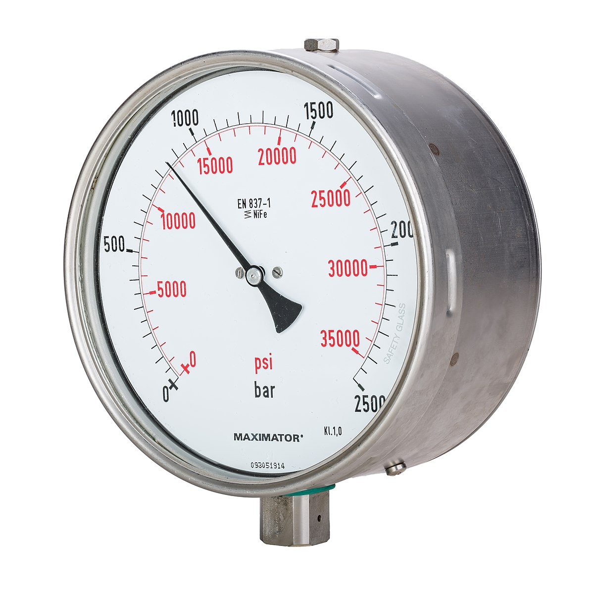 pressure gauge